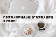 广东河源大牌麻将多少张（广东河源大牌麻将多少张牌啊）