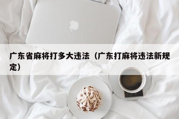 广东省麻将打多大违法(广东打麻将违法新规定)