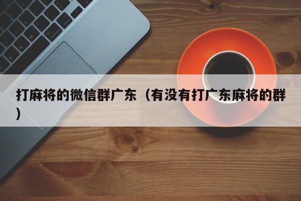 打麻将的微信群广东(有没有打广东麻将的群)