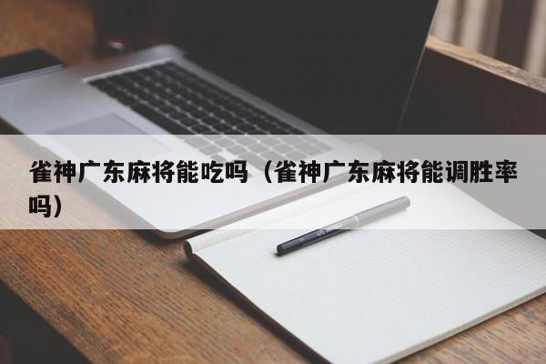 雀神广东麻将能吃吗(雀神广东麻将能调胜率吗)