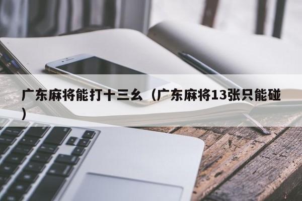广东麻将能打十三幺(广东麻将13张只能碰)